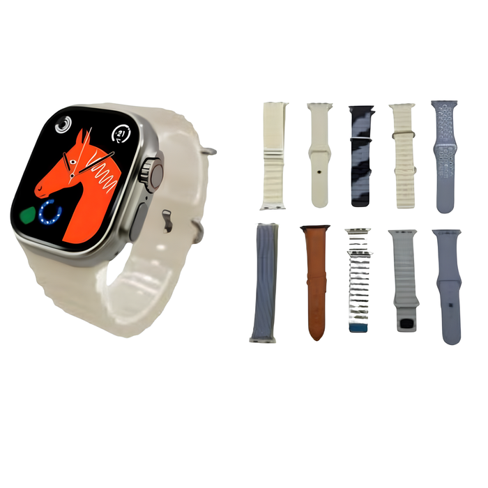 SMARTWATCH ULTRA 10 PLUS™ + AirPods + 10 Pulseiras